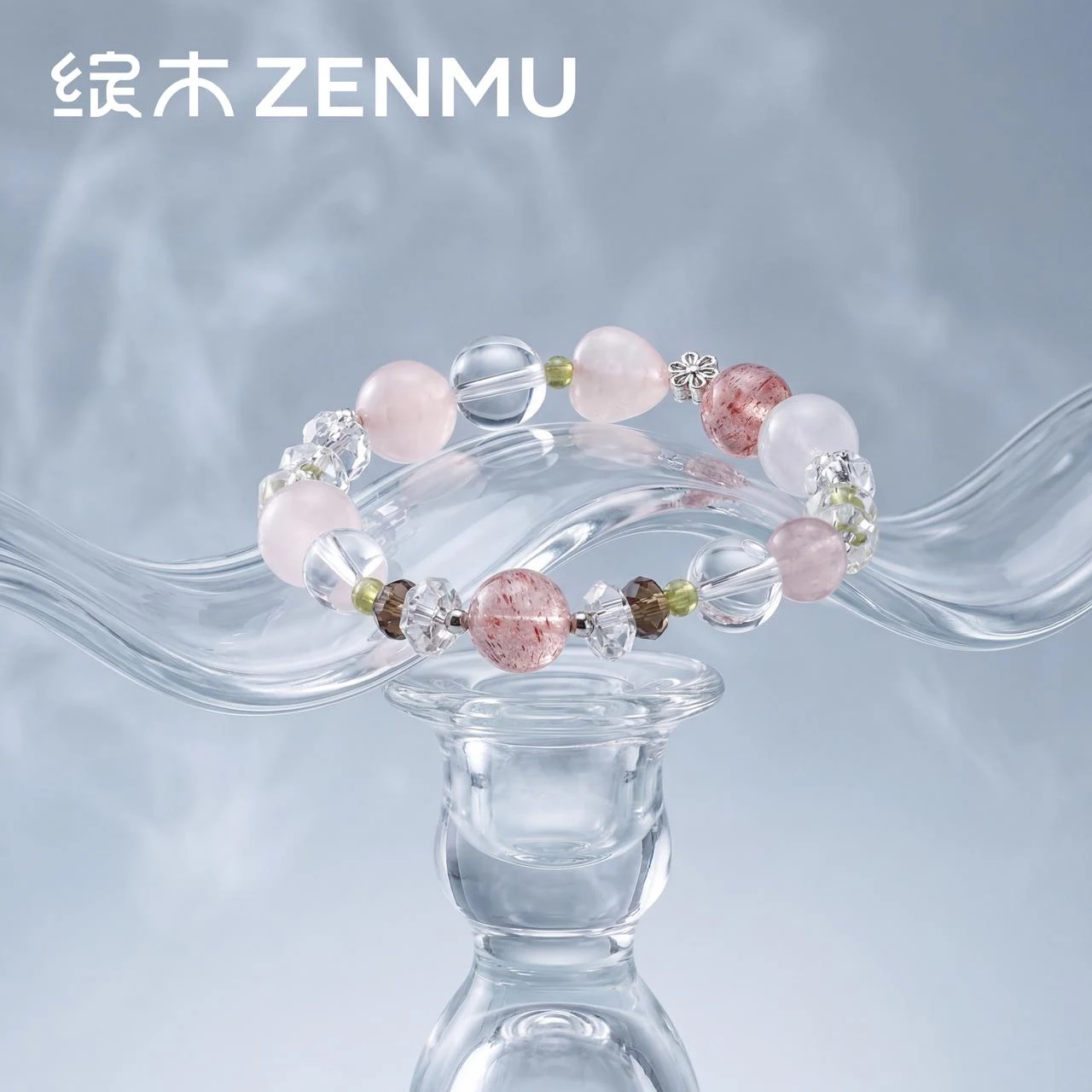 手链场景主图 · 玻璃质感
